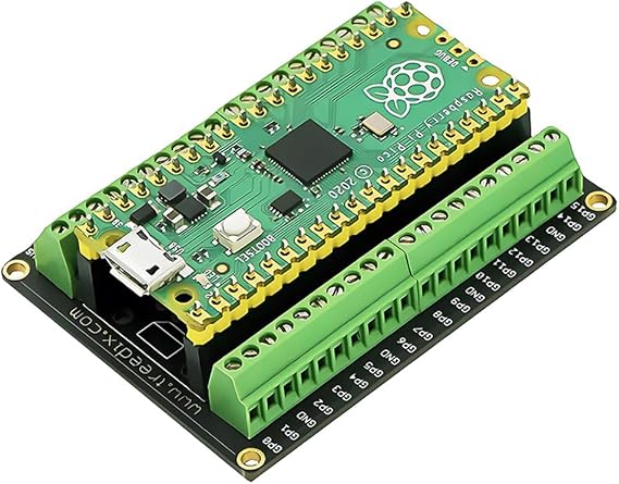 Treedix Breakout Board for PI PICO Flexible PCB Shield Board | Terminal Block Shield with Pin Header