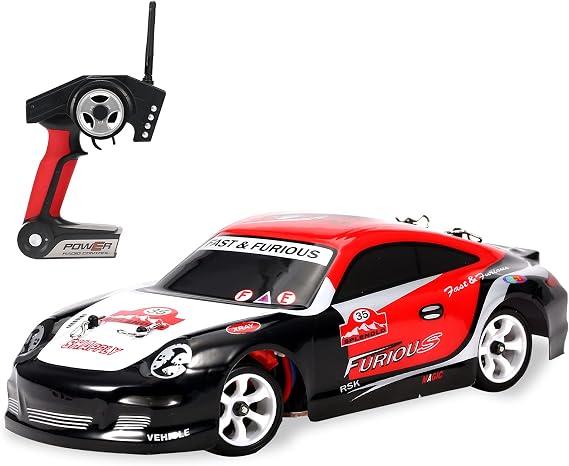 GoolRC WLtoys K969 RC Cars, 1:28 Scale 2.4GHz Remote Control Car, 4WD 30KM/H High Speed RC Racing Car, RC Drift Cars for Adults