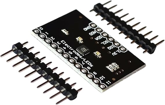 MPR121 Capacitive Touch Sensors Controller Module with I2C Interfaces 12 Electrodes for Embedde Systems Projects
