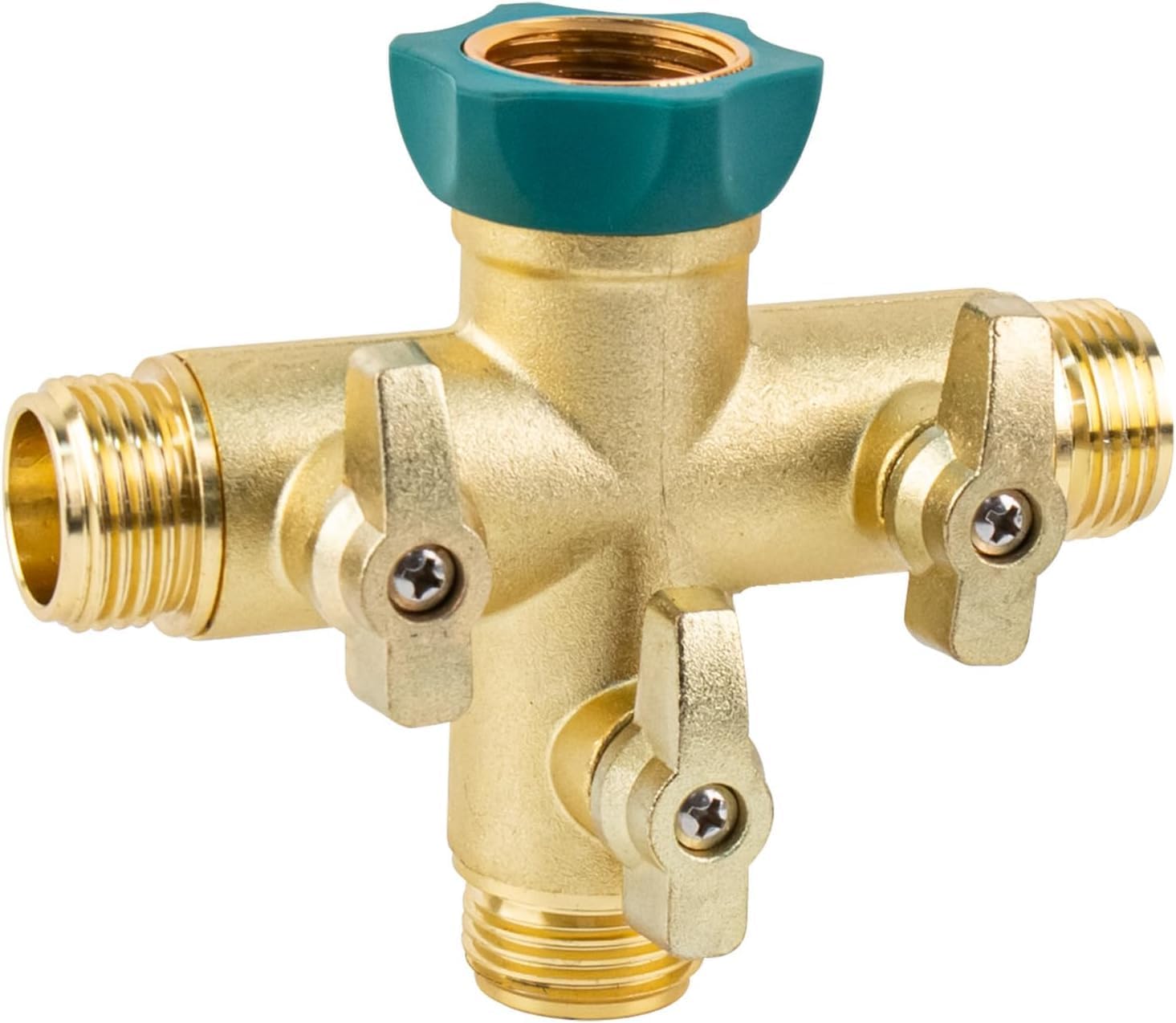 Wasserverteiler 3 Wege Metall