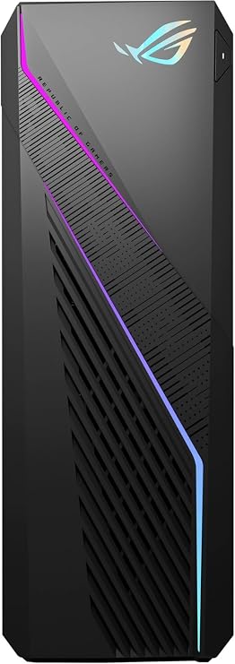 ASUS ROG Strix G16CH Desktop 4TB SSD 128GB DDR5 RAM NVIDIA GeForce 4060 Ti RTX 16GB GDDR6 Win 11 Pro (Intel 14th Gen Core i7-14700K Processor Turbo Boost to 5.60GHz) Gaming PC Computer
