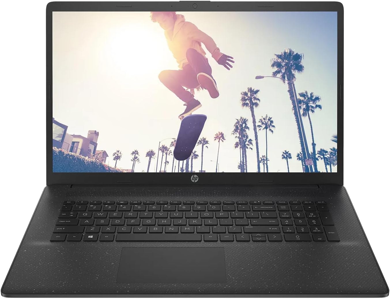 HP 17 - Black - 17.3 inch FHD - Celeron N4120 - RAM: 32GB - SSD: 1000GB - Windows 11 Pro - Office 2021 Pro # with Wireless Mouse  Notebook Bag