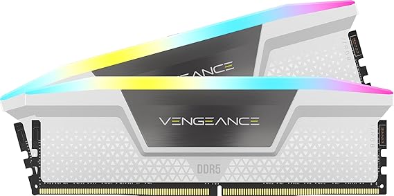 CORSAIR VENGEANCE RGB DDR5 64GB 2x32GB Supports up to 5200MHz Intel RAM