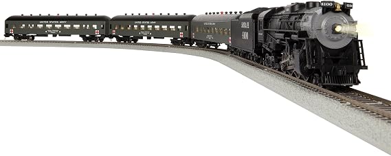 Lionel Army Hospital Electric HO Gauge Model Train Set w/Remote and Bluetooth Capability