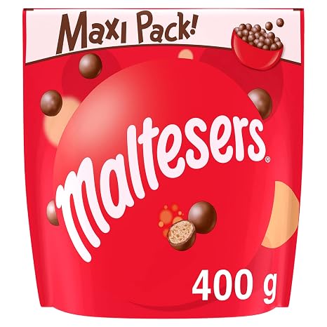 Maltesers Heart Shaped Milk Chocolate - Maxi Pack - 400g