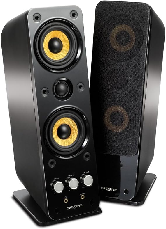 Creative GigaWorks T40 Series II 2.0 Multimedia Speaker System with BasXPort Technology, Black