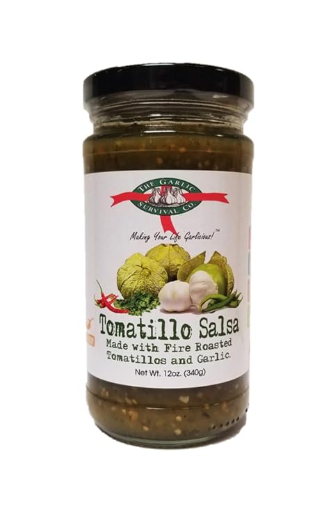 Tomatillo Garlic Salsa-12 oz.