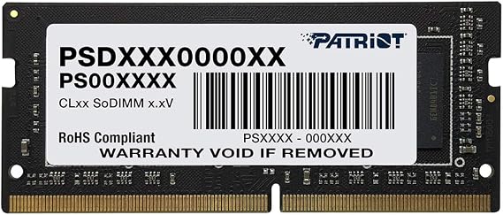 Patriot Signature Series DDR4 RAM 8GB 2666MHz Laptop Memory