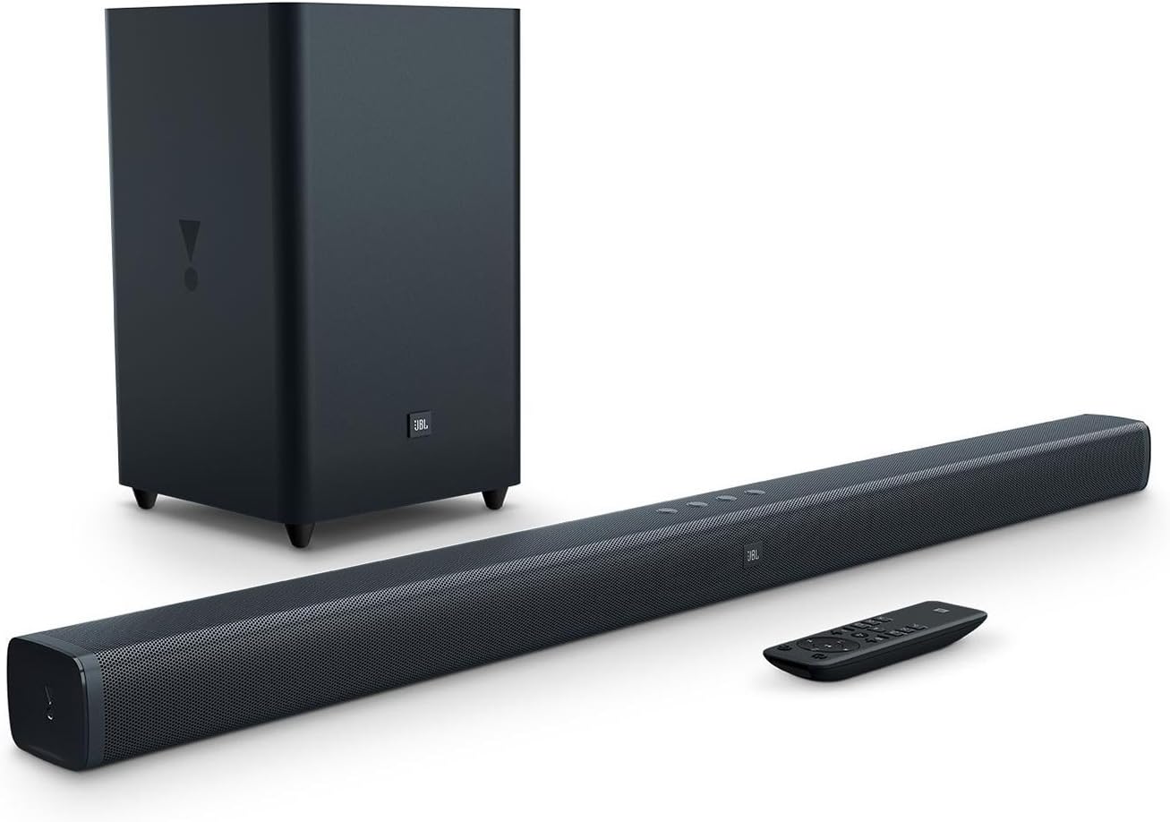 JBL Bar 2.1 - Channel Soundbar with Wireless Subwoofer