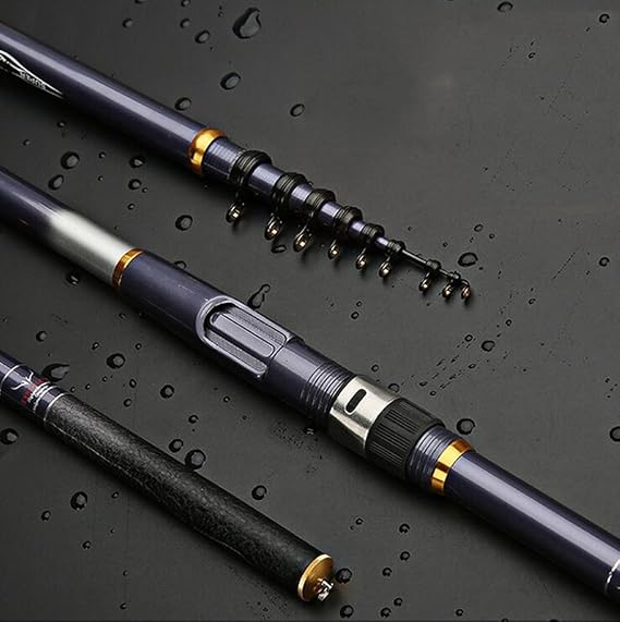Telescopic Spinning Fishing Rod Portable Carbon Fiber Long Cast Surfcasting Fishing Pole