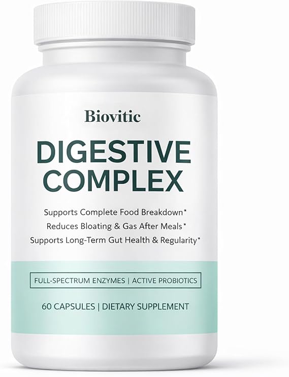 Morvyn Biovitic Digestive Complex, 60 Capsules (1Pc)
