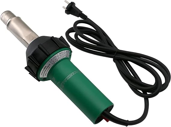 Plastic Welding Kit 1600W Plastic Welder Hot Air Torch Heat Gun Welding PP/PE/PVC Hot Melted Pipes,plastic Sheets,vinyl Floor,geomembrane
