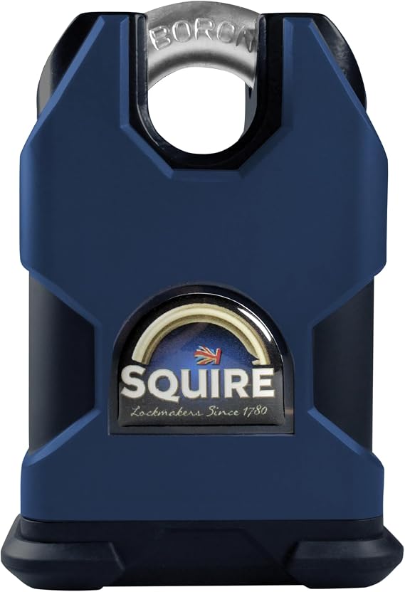 Squire Stronglock™ Plus Laminated Padlock 50mm Closed Shackle – Heavy-Duty Security Lock with Hardened Steel Body – Anti-Theft Design – Ideal for Sheds, Gates, Lockers & High-Risk Areas