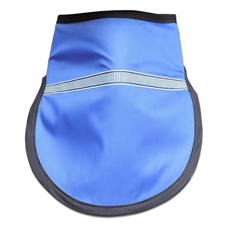 HealthGoodsIn - Thyroid Shield (Thyroid Collar) 0.5mm Lead (pb) Equivalency Protection for Working with X-Ray Machine - Blue