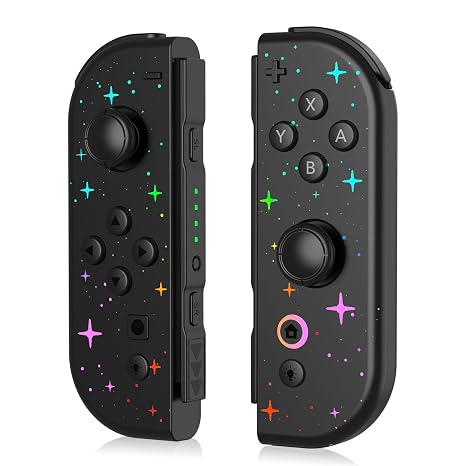 Moonag Compatible with Nintendo Switch Controller, Wireless Switch Controllers for Switch/Lite/OLED, Support Dual Vibration/6-Axis Gyro/Screenshot/Wake-up