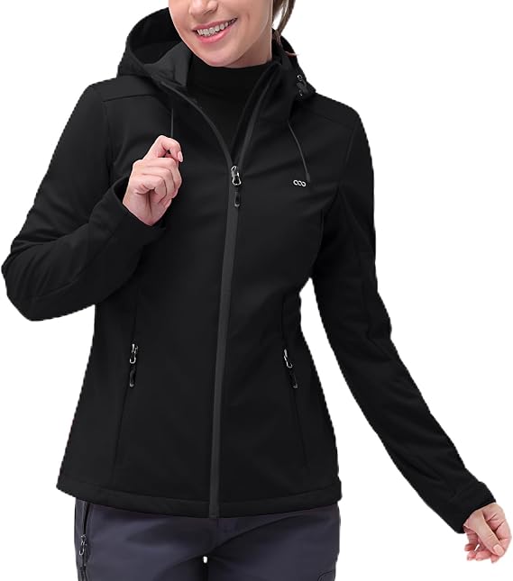 33,000ft Women's Softshell Jacket Waterproof Lightweight Windbreaker jacket