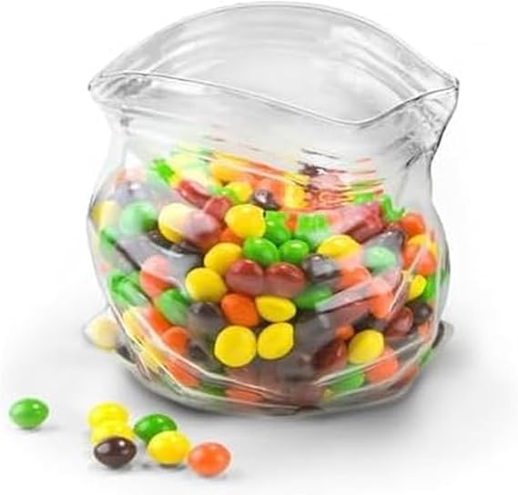 Genuine Fred UNZIPPED Hand-Blown Glass Bowl, One Size