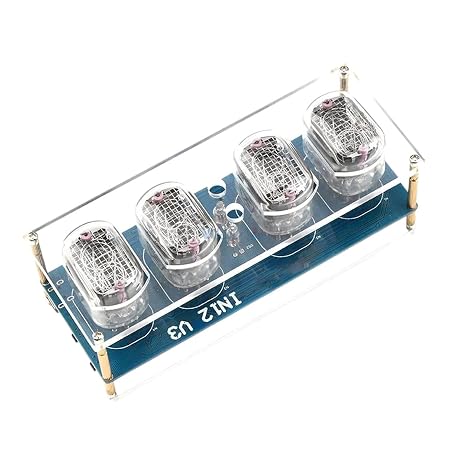 Nixie Tube Micro USB 5V 1A Digital LED Clock Circuit Board PCBA IN12 IN-12 DIY Kit Electronics Retro Gift No Tubes New for Arrival 2025 High for Quality