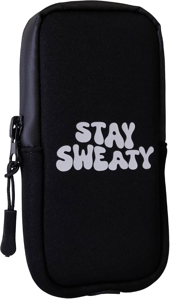 TempSafe The OG Sauna Phone Case | Thermal Phone Pouch for iPhone & Android | Prevents Overheating, Extends Battery Life in Cold Weather | Neoprene Water-Resistant Sleeve with Carabiner (Large)