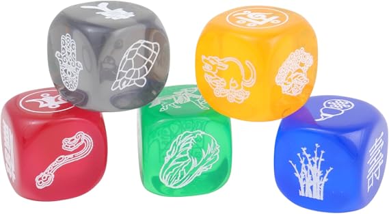 Feng Shui Five Element Lucky Dice