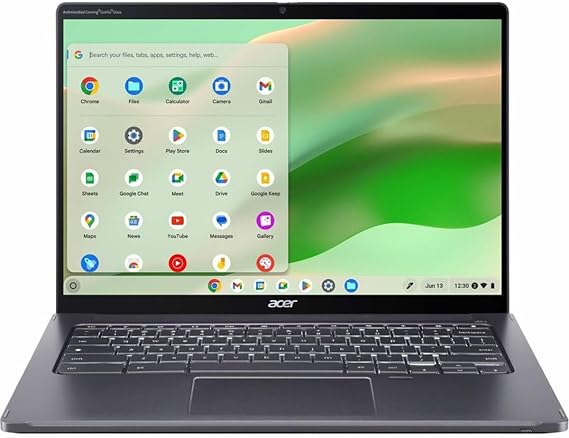 acer Chromebook Spin 714 CP714-2WN CP714-2WN-57KJ 14" Touchscreen Convertible 2 in 1 Chromebook - WUXGA - 1920 x 1200 - Intel Core i5 13th Gen i5-1335U Deca-core (10 Core) 1.30 GHz - 16 GB Total RAM