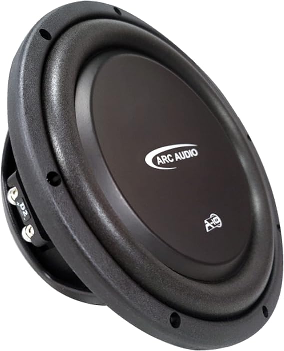 Arc Audio A10-D4 A-Series Flat 10" Subwoofer, Dual 4-Ohm, 500W Peak, 250W RMS