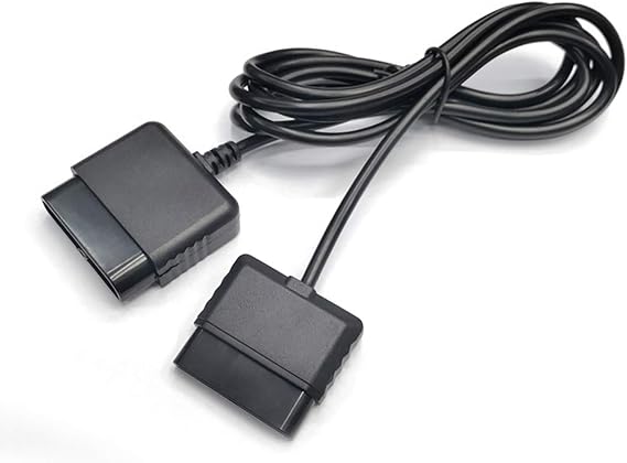 2-Pack 6ft PS2 Controller Extension Cable for Sony PlayStation 2 Gaming