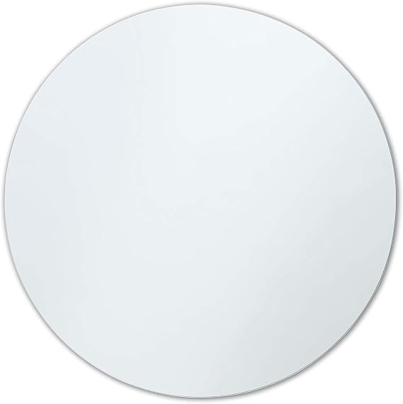 Better Bevel 36" x 36" Frameless Round Mirror | Polished Edge
