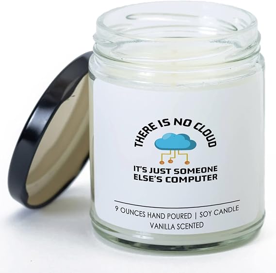 Programmer Vanilla Candle - i got These Muscles Writing Code - Computer Science Tech Web Developer IT Database Programming Deging Coding Software