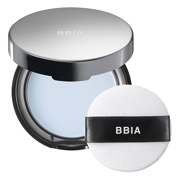 BBIA EAU Powder Pact - 4 Colors (02 COOL BLUE, Pack of 1)