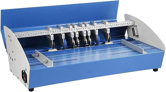 460mm Electric Creasing Scoring Machine,3in1 Paper Creasing Perforating Machine,Electric Paper Creasing Machine Scoring Creaser,for Photos,Menus & Book Covers