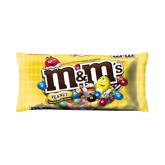 M&M's Peanut Chocolate Candy, 11.4 oz