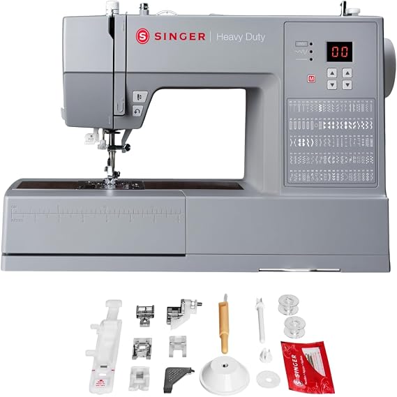 SINGER 6620C Heavy Duty Computerized Sewing Machine with Accessory Kit