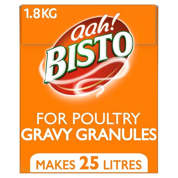 Bisto Flavoursome & Delicious Chicken Gravy Granules For Hearty Family Mealtimes, 1.8 kg Tub (Pack of 1)