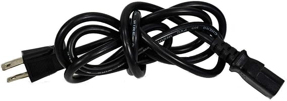 New AC in Power Cord Outlet Socket Plug Cable Lead Replacement for SEGA MK-80000 MK-80000A MK80000 MK80000A Segasaturn Saturn Console System Video Game NTSC
