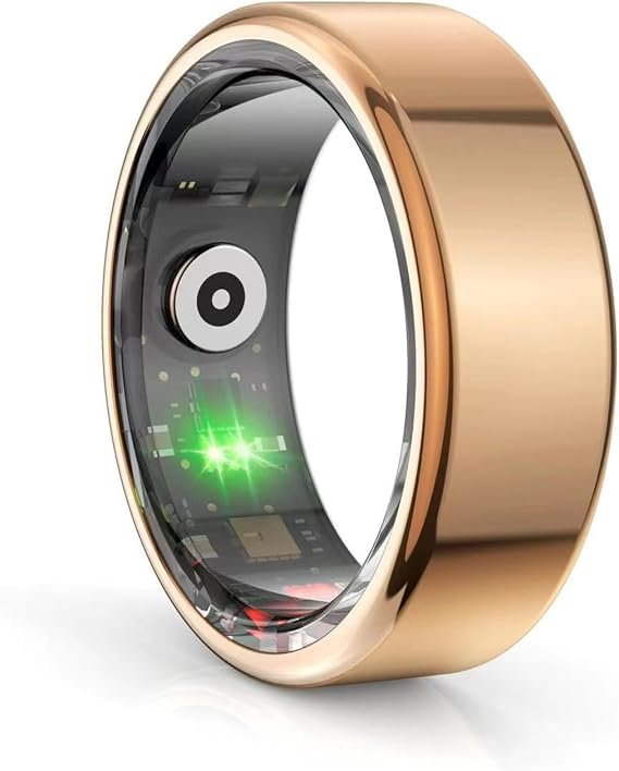 Smart Ring IP68 Heart Rate Blood Pressure Monitor Waterproof Pedometer Step Counter