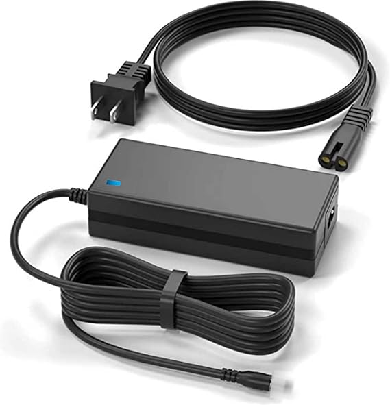 AC Adapter Compatible with Yongnuo YN168 YN216 YN1410 YN-300 III YN308 YN300AIR YN360 YN600L II LED601 YN608 5500K Pro LED Camera Studio Light YUO905 FJ-SW20171205000D DC 8V- 12V Power Supply