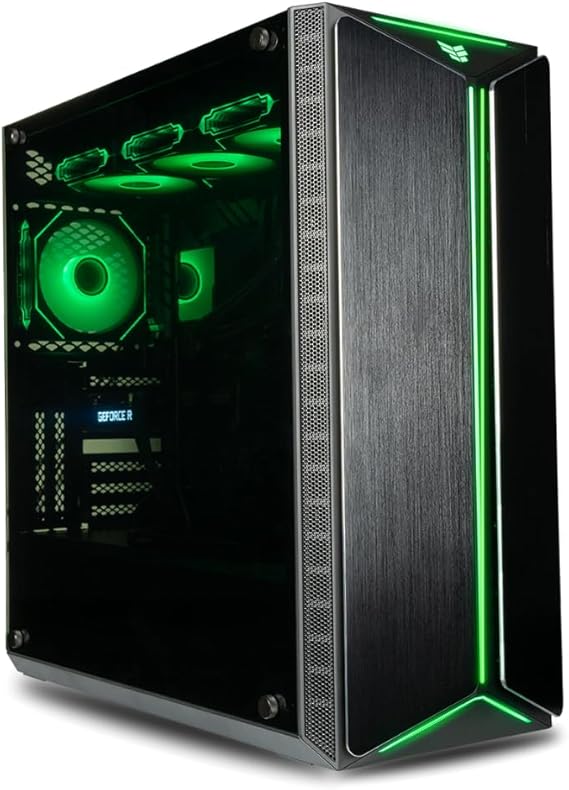 Mantis V2 - RTX 5070, 24-Core Ultra 9 285K, 32GB DDR5 RAM, 1TB Gen4 SSD, Liquid Cooled Gaming Desktop PC w/Windows 11 Pro, RGB Gamer Keyboard+Mouse, Internal Wi-Fi 6E, 3X DP & HDMI