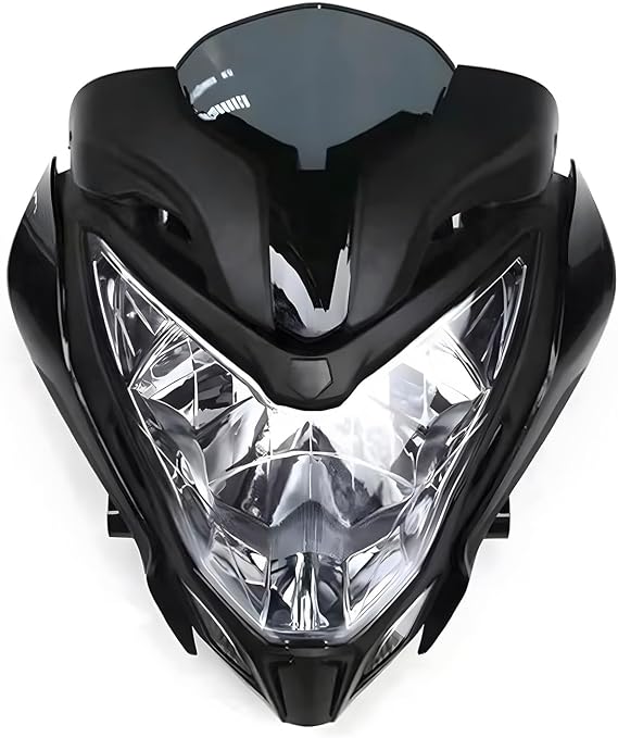 Motorcycle Headlight Compatible With BAJAJ PULSAR 150 200 Assembly Headlamp With Fairing PULSAR150 PULSAR200 Accessories Motorcycle Parts(A)