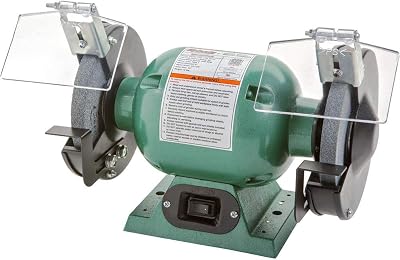 Grizzly Industrial G9717-6 Bench Grinder w 12 Arbor