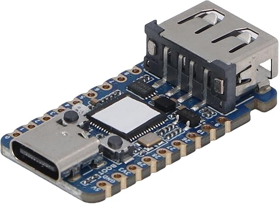 RP2350 USB Mini Development Board, 150MHz Type A Type & Architecture Microcontroller USB Development Board Module for RasPi RP2350