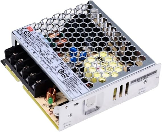MEAN WELL LRS 75W Switching Power Supply， AC/DC Single Output LRS-75-12 12V 6A Power Supply Driver Transformer For 3D Printer, Computer Project, LED Strip Light, CCTV, etc