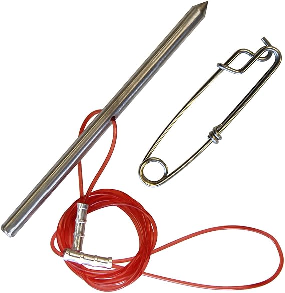 Hammerhead Spearguns Spearguns 5" Kui - Fish Stringer with Mono Retainer and 3" Quick Snap