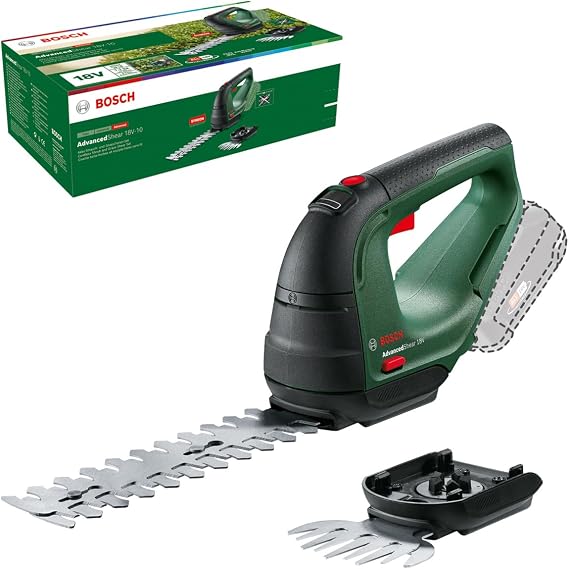 Bosch Cordless Grass Shear & Hedge Trimmer - AdvancedShear 18V-10