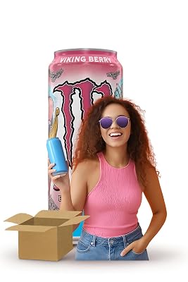 Viking Berry Energy Drink, 16 Fluid Ounce Cans, 24 Count Pack (12)