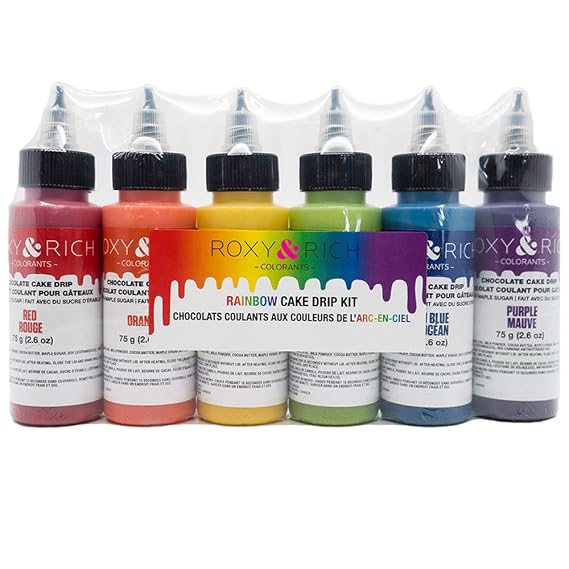 Roxy & Rich Rainbow Cake Drip Kit
