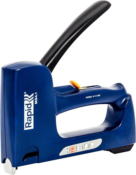 Rapid 5000065 Mechanical Stapler Gun, Navy Blue