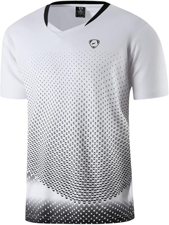 Men's Activewear T-Shirt Sport Tee Shirt Athletic Running Gym Workout Tshirt Golf Tennis Tops Quick Dry LSL449