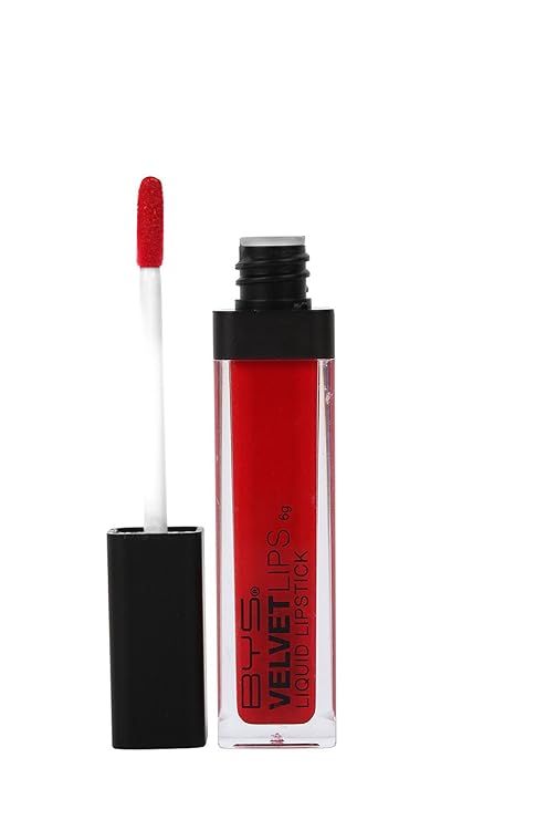 BYS Velvet Lips Liquid Lipstick Berry Sweet Red