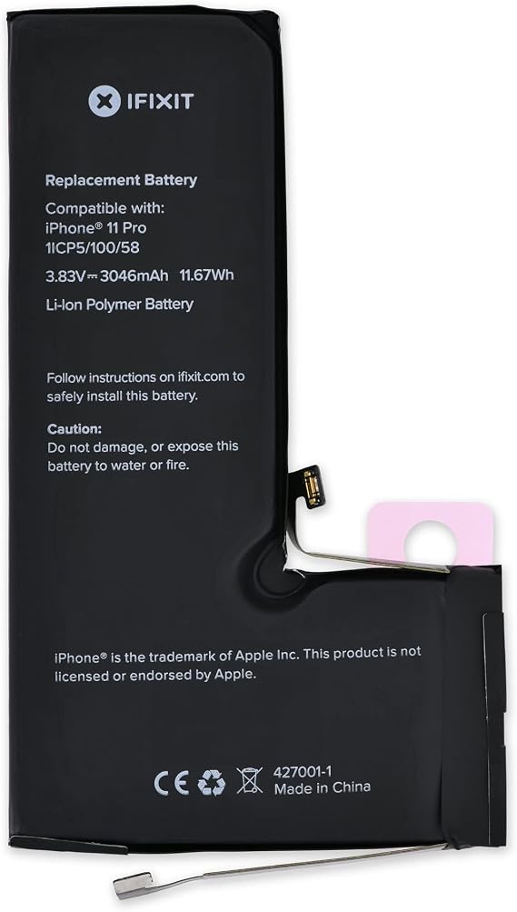 iFixit Battery Compatible with iPhone 11 Pro